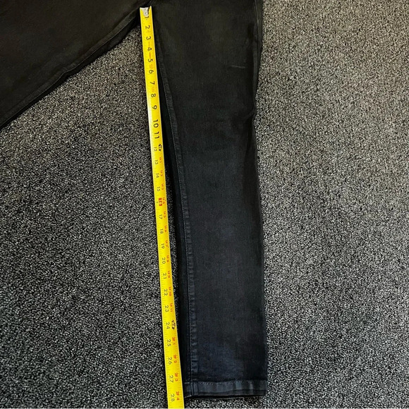 DL1961 Emma Skinny Low Rise Instasculp Black Jeans Sz 29 - Picture 14 of 15